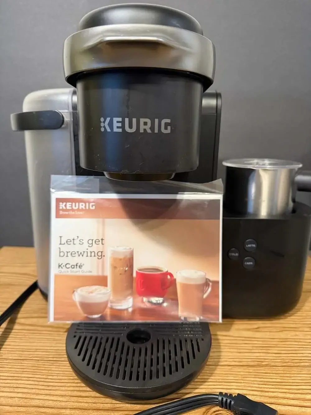 Keurig K-Café Single Serve Coffee, Latte and Cappuccino Maker w/ Frother